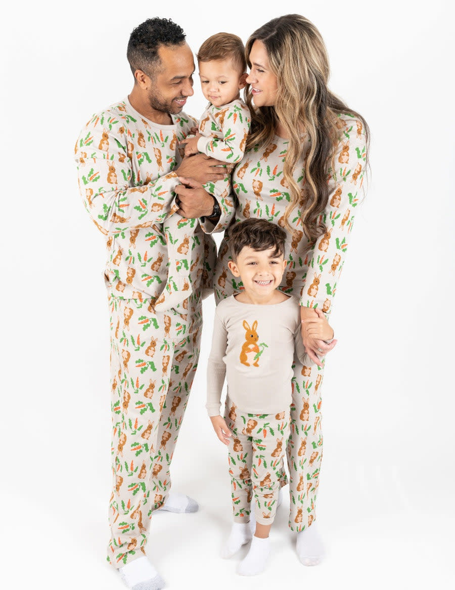 <p><a href="https://go.redirectingat.com?id=74968X1596630&url=https%3A%2F%2Fwww.leveret.com%2Fcollections%2Ffull-family-matching-sets%2Fproducts%2Fbunnyrabbit-matchingfamily-pajamaset&sref=https%3A%2F%2Fwww.thepioneerwoman.com%2Fholidays-celebrations%2Fg35421414%2Ffamily-easter-pajamas%2F" rel="nofollow noopener" target="_blank" data-ylk="slk:Shop Now;elm:context_link;itc:0;sec:content-canvas" class="link ">Shop Now</a></p><p>Bunny Rabbit Matching Family Pajama Set</p><p>leveret.com</p><p>$44.99</p><span class="copyright">Leveret</span>