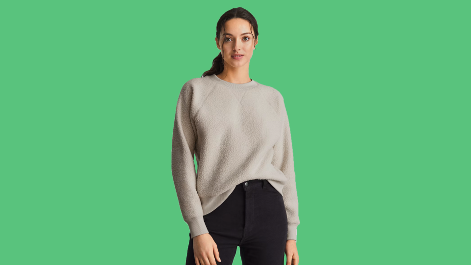 Get this cozy sweater for an incredible price today at Everlane.