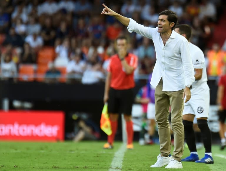 Can Marcelino point Valencia in an upward direction?