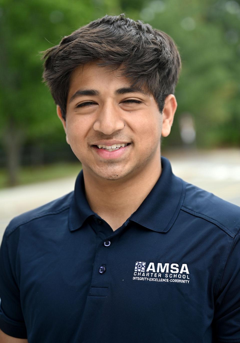 Aryan Kumar, 18, of Shrewsbury, a senior at the Advanced Math and Science Academy in Marlborough, is one of just 161 students to be named a U.S. Presidential Scholar, May 24, 2022.