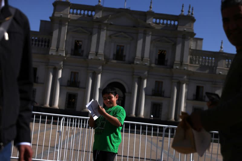 Chileans prepare to vote on second constitutional referendum, in Santiago