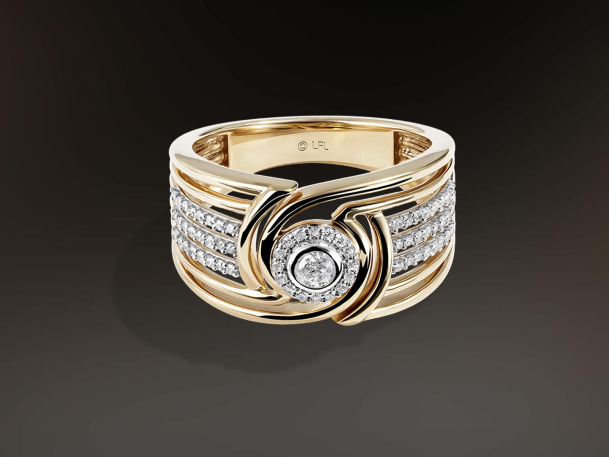 Star Wars Fine Jewelry Threepio Women's Gold Ring