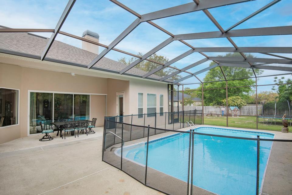 Enjoy pool parties and barbecues in the Florida sun.