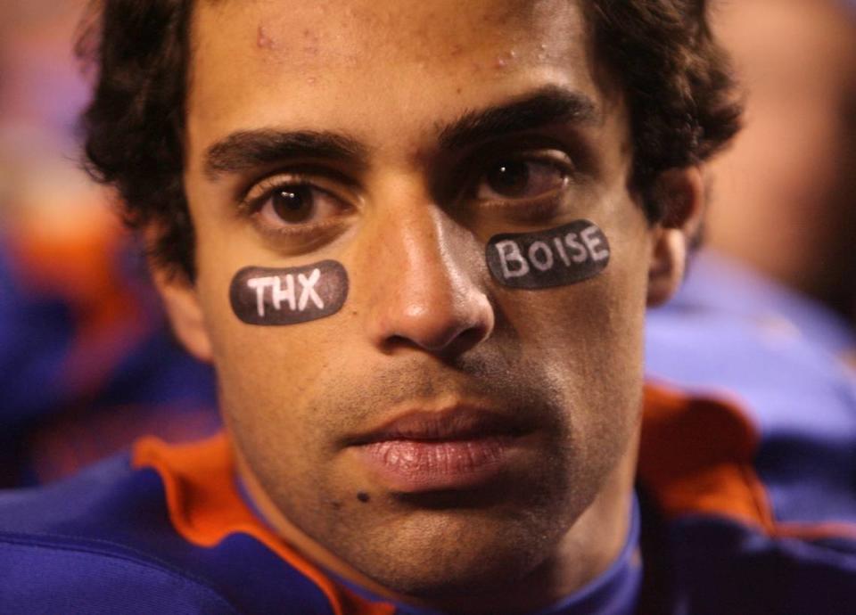Bush Hamdan played quarterback at Boise State for four seasons before starting a coaching career that has included multiple stops in the SEC and one year in the NFL.