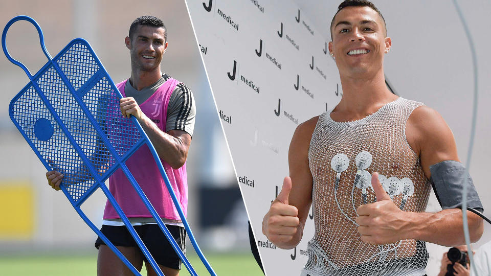 Hard work is the secret to Cristiano Ronaldo’s incredible fitness.