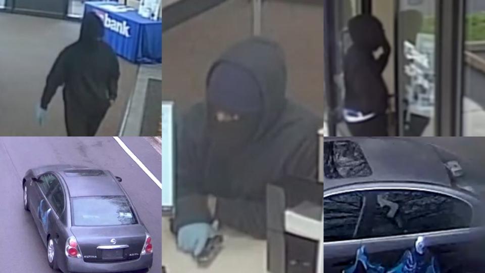 <div>Bank robbery suspect in Chicagos suburbs on April 18, 2024 | FBI</div>