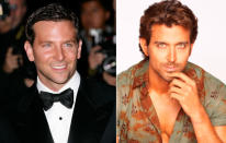 Bradley Cooper - Hrithik Roshan: Those eyes, chin and even their very expression are the same.