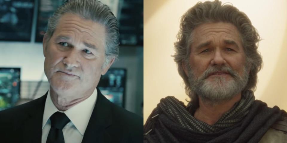 Kurt Russell as Mr. Nobody and Ego