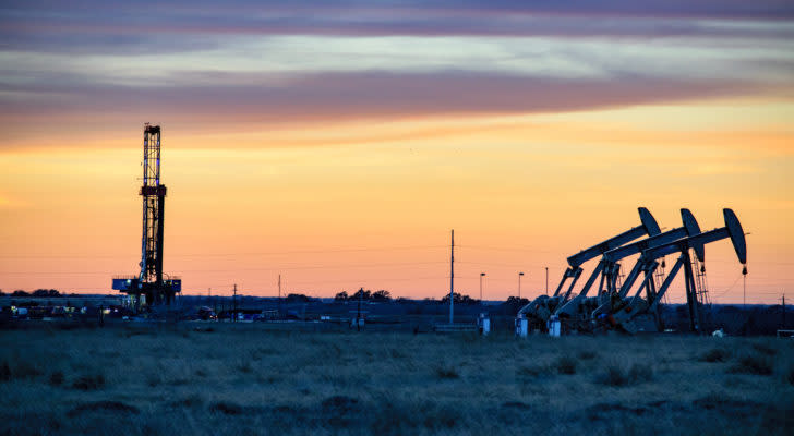 Image of an oil filed at the Permian Basin.