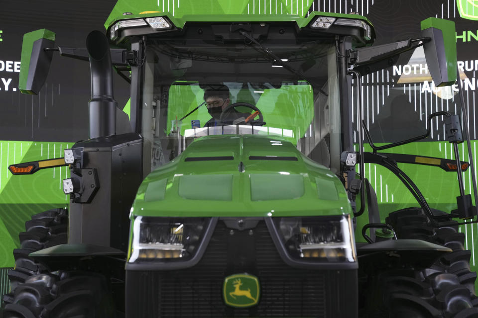 Struggling with falling demand for farm equipment, Deere & Co