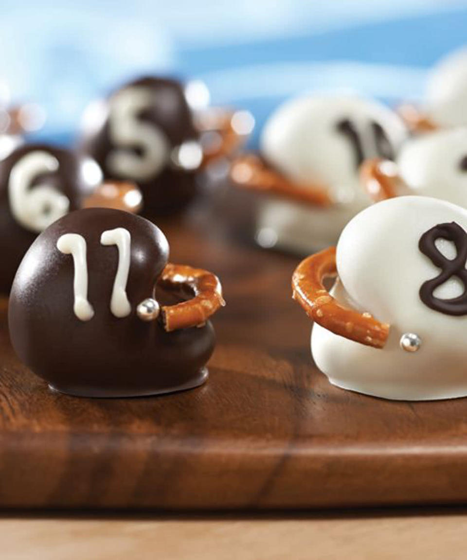 Football Helmet Cookie Bars