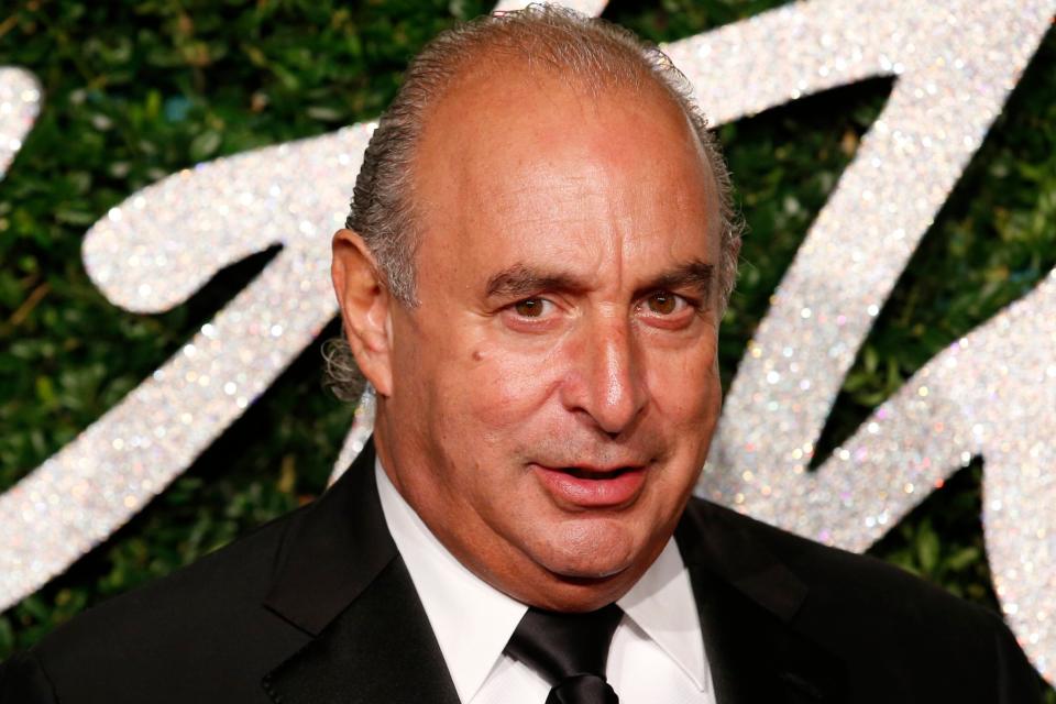 American police are investigating fresh claims that Sir Philip Green groped a fitness instructor at a resort in Arizona (AFP/Getty Images)