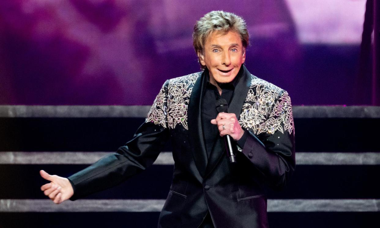 <span>‘I hope my songs live on forever in dentist waiting rooms’ … Barry Manilow performing at Co-Op Live.</span><span>Photograph: Shirlaine Forrest/WireImage</span>