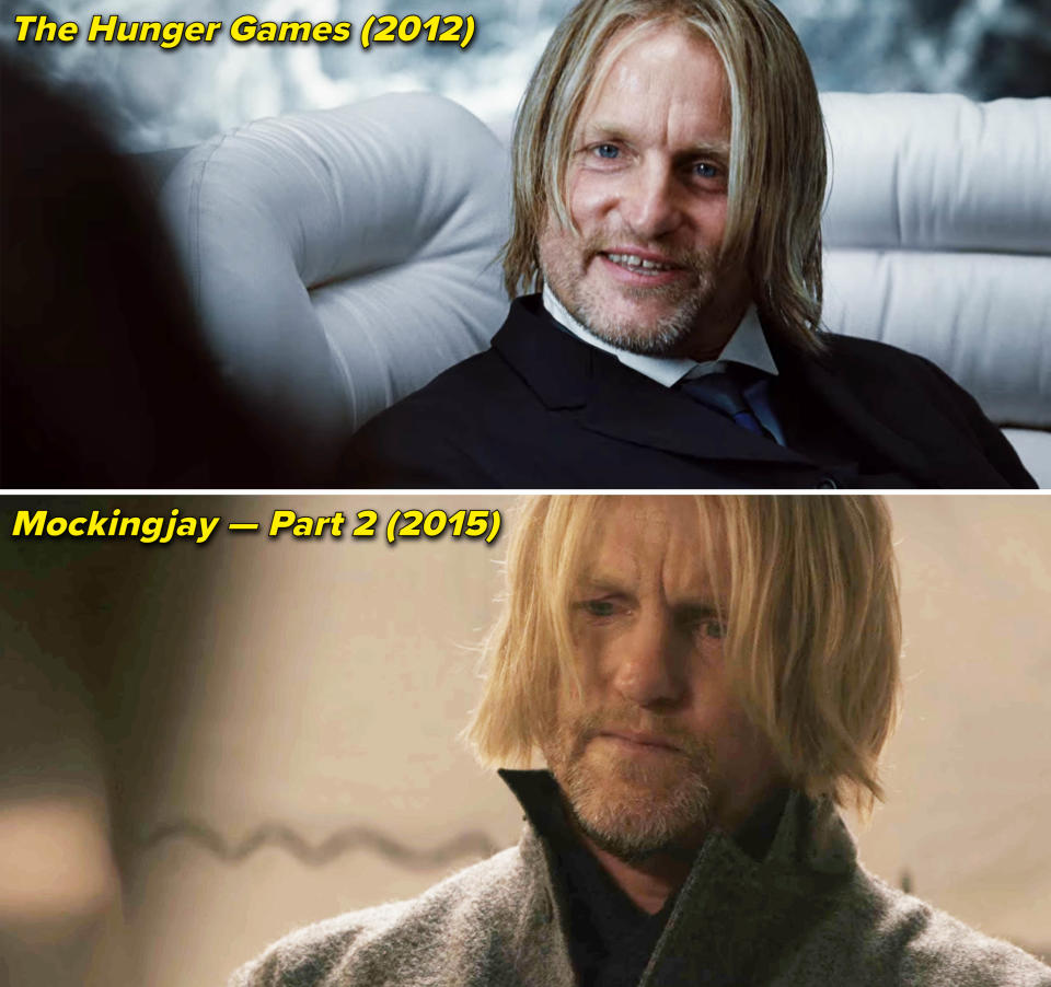 Woody as Haymitch