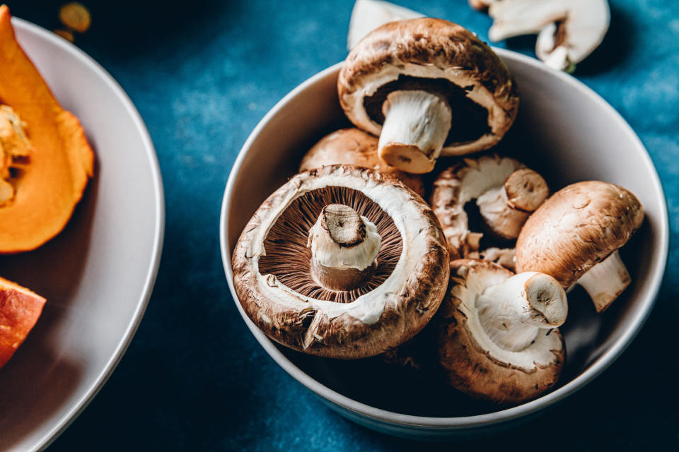 bowl of mushrooms