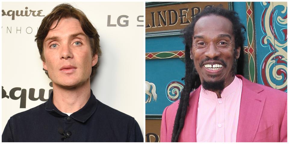 Cillian Murphy and Benjamin Zephaniah