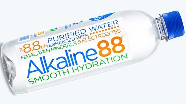 bottle of Alkaline 88 water