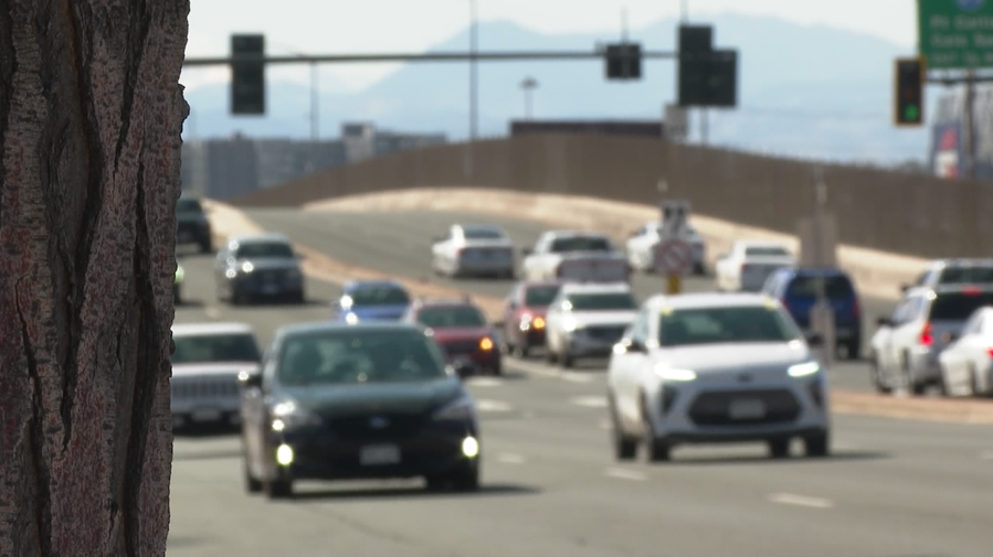 Traffic on a Colorado highway
