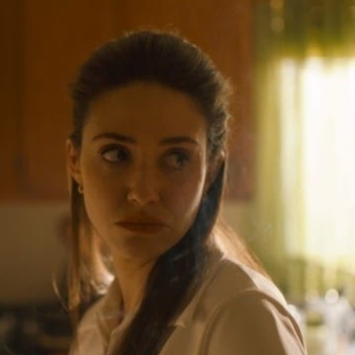 Closeup of Emmy Rossum as Candy