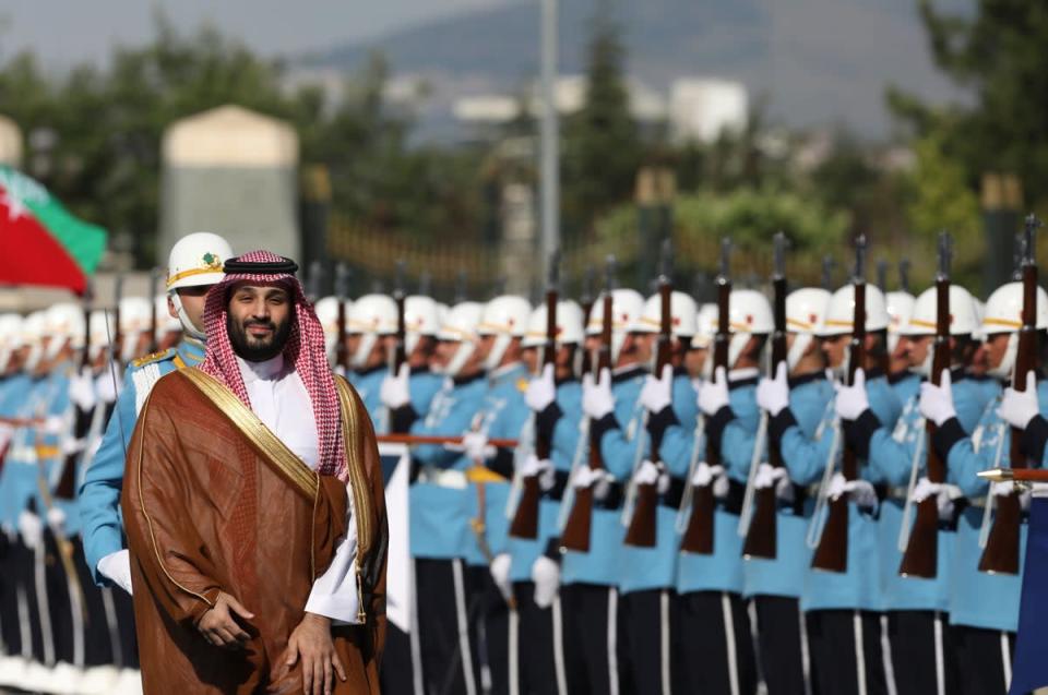 Saudi Crown Prince Mohammed bin Salman (AP)