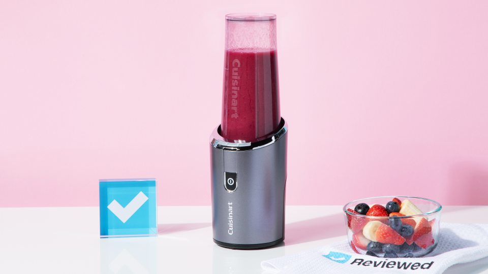 The Cuisinart Evolution X is a lot like a regular blender, but you can take it on the go.