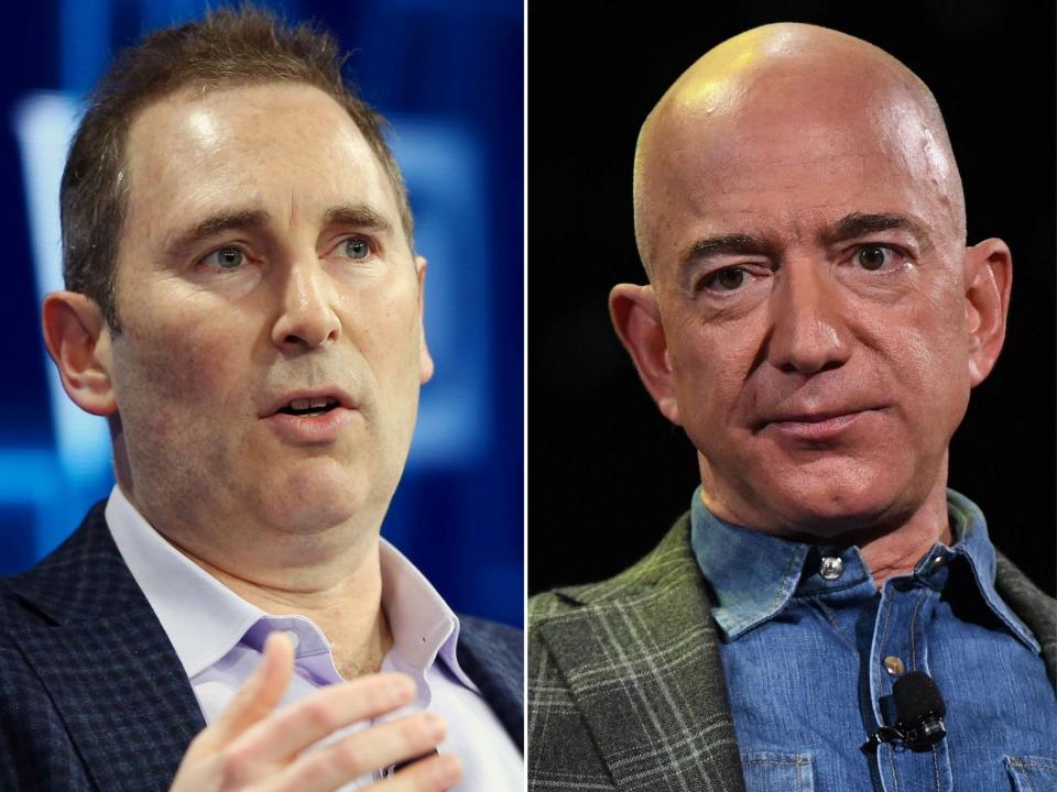 Andy Jassy Jeff Bezos