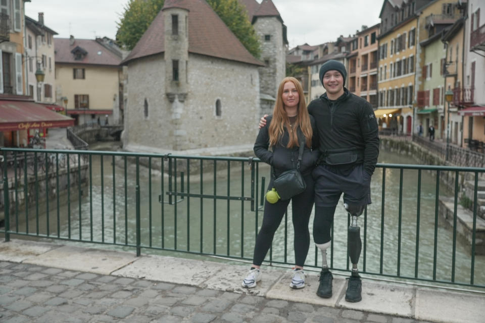 Billy Monger and sister Bonnie