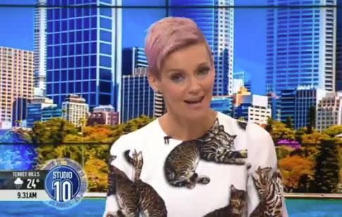 Studio 10 presenter Jessica Rowe announced this morning she'll be leaving the morning television show after more than four years. Source: Channel Ten