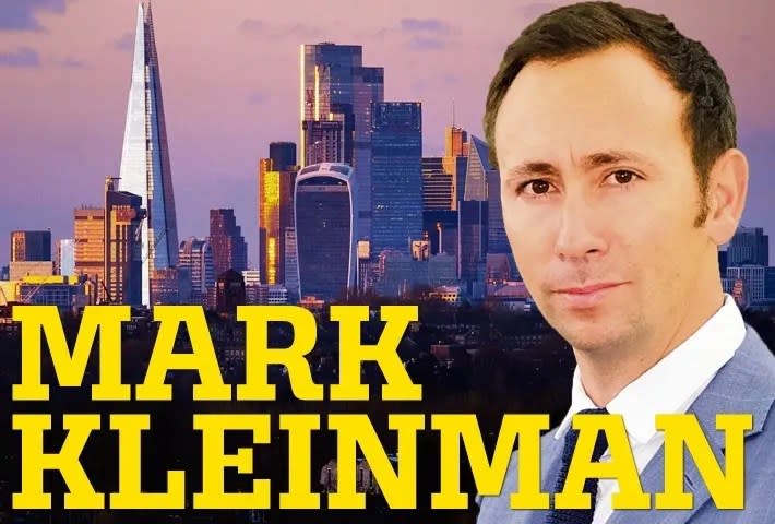 Mark Kleinman is City Editor at Sky
