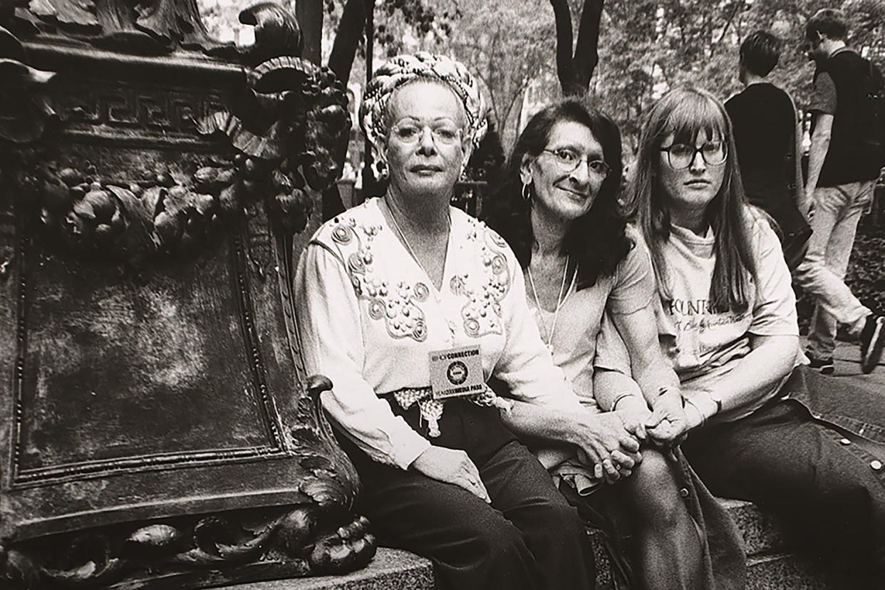 From left, Silvia Rivera, Christina Hayworth and Julia Murray. (Luis Carle / National Portrait Gallery, Smithsonian Institution)