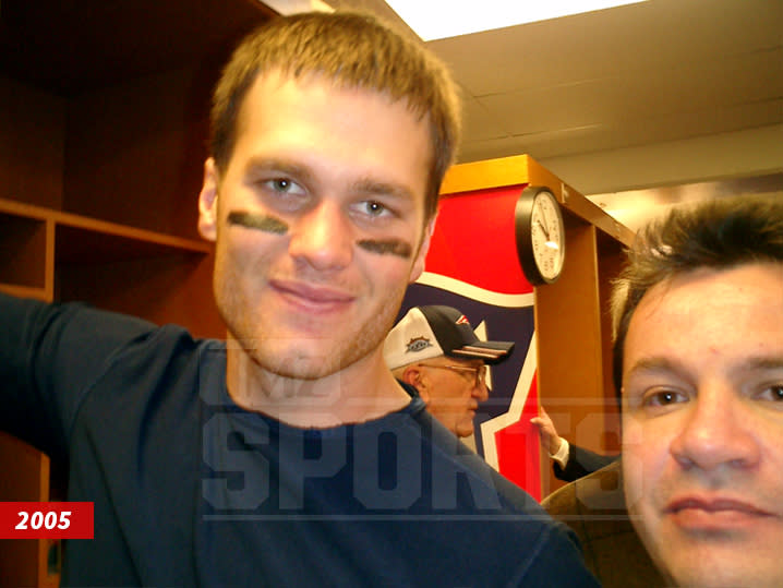 Mauricio Ortega, right, is the man suspected of stealing Tom Brady’s Super Bowl jersey. (TMZ.com)