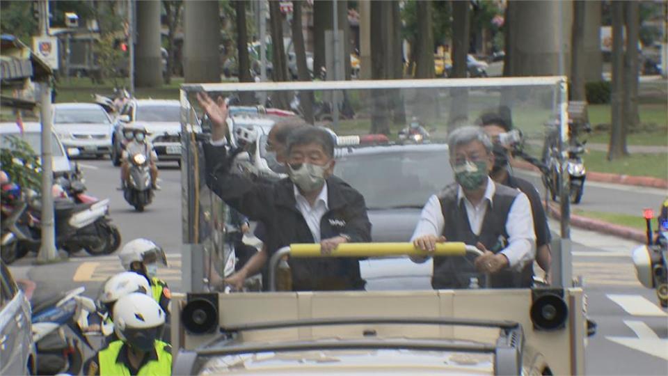 陳時中展開車隊謝票　強調扛下所有敗選責任