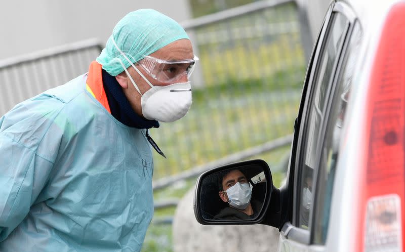 Day four of Italy's nationwide coronavirus lockdown, in Brescia