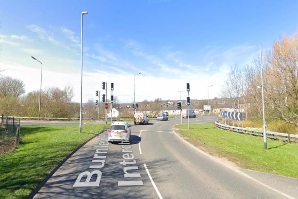 Cavalry Way by Gannow Roundabout in Burnley i(Image: Street View)/i