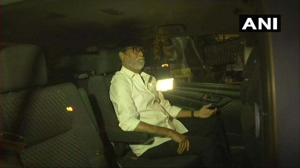Rajinikanth visited Anil Kapoor’s Mumbai residence on the night of 26 February