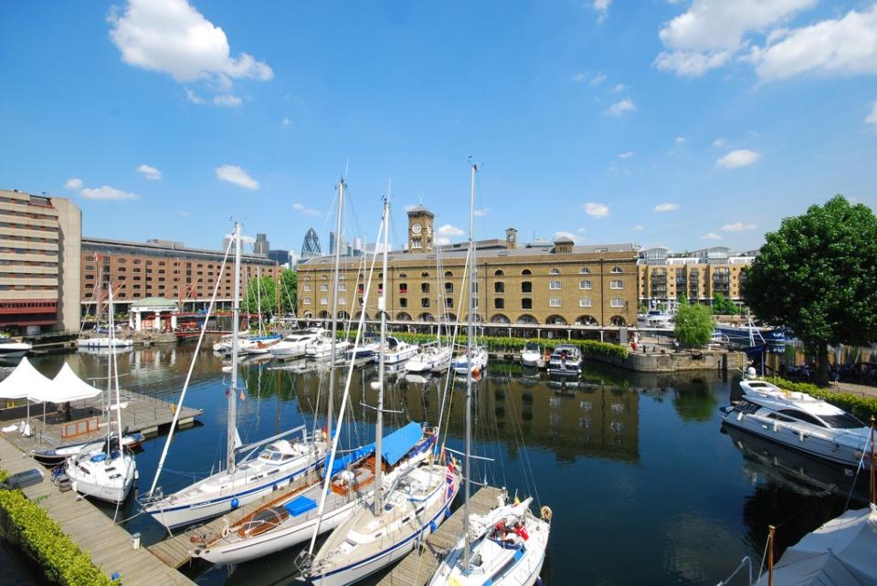 Views over St Katherine’s Docks (Foxtons)