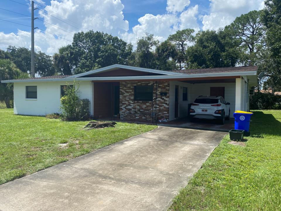 The home at 941 Carolina Ave. taken Sept. 8, 2022, where Rockledge police said a teen boy fatally stabbed his grandmother.