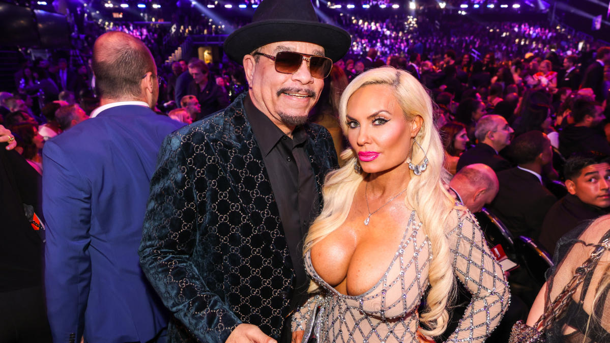 Ice-T Fires Back at Troll Who Said Wife Coco Wore Grammy Dress Three Sizes Too Small