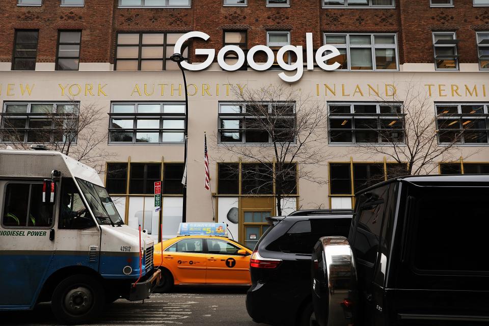 Google is one of many large tech companies to sign significant deals in New York City.
