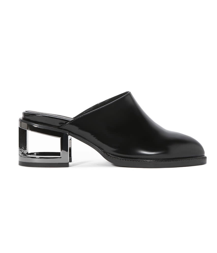 <p>Jeffrey Campbell Calvin-mh in Black Box Pewter, $145, <a rel="nofollow noopener" href="http://www.jeffreycampbellshoes.com/heels/calvin-mh#.VYsrrBNViko" target="_blank" data-ylk="slk:jeffreycampbellshoes.com;elm:context_link;itc:0;sec:content-canvas" class="link ">jeffreycampbellshoes.com</a></p>