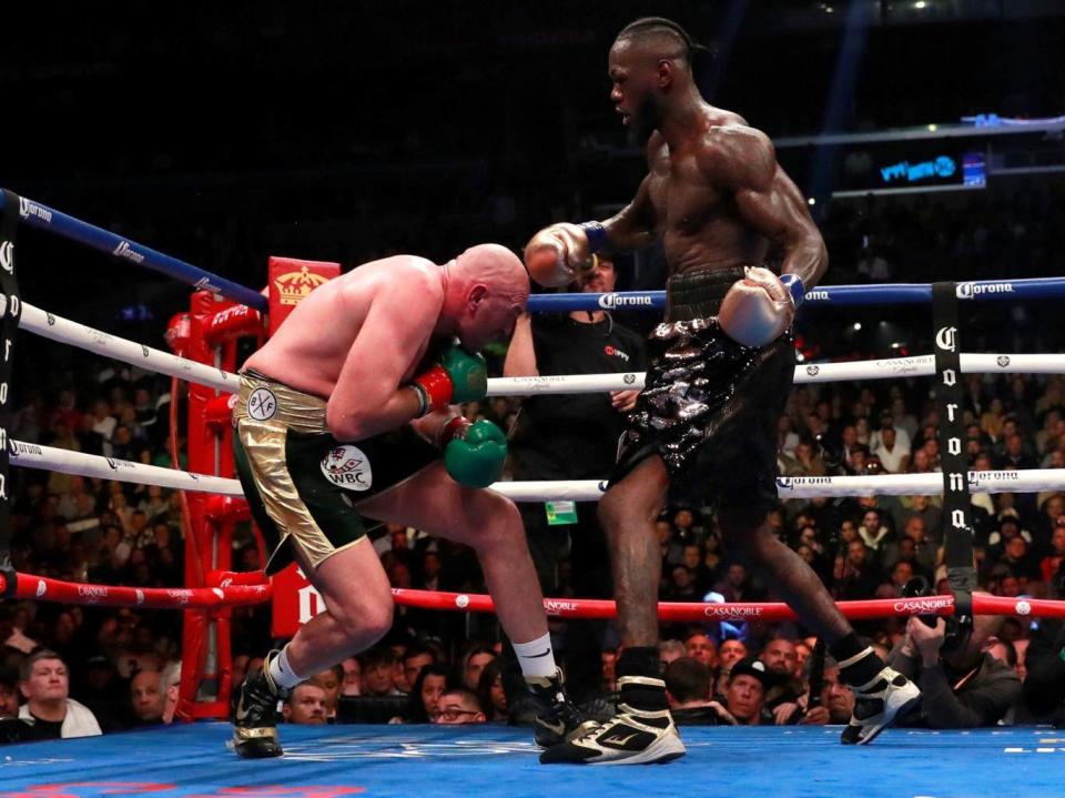 Wilder floored Fury twice during the bout, but most felt the Brit won the fight (Reuters)