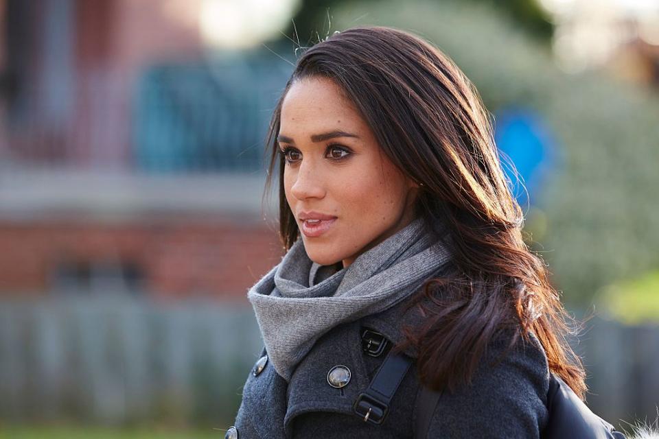 <p>Per <em><a rel="nofollow noopener" href="https://www.vanityfair.com/style/2017/09/meghan-markle-cover-story" target="_blank" data-ylk="slk:Vanity Fair;elm:context_link;itc:0;sec:content-canvas" class="link ">Vanity Fair</a></em>, when Meghan arrived at her audition for the legal drama, she suddenly felt underdressed. Concerned that her denim jeans and strappy top wouldn't cut it, the now-Duchess apparently "dashed into an H&M and bought a little black dress for $35." Luckily she had the smart outfit on hand, because she was asked to change into it to audition.</p>