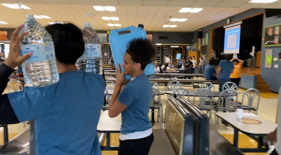 Austin teenagers help raise money, awareness for clean water projects in East Africa (KXAN Photo/Jordan Belt)