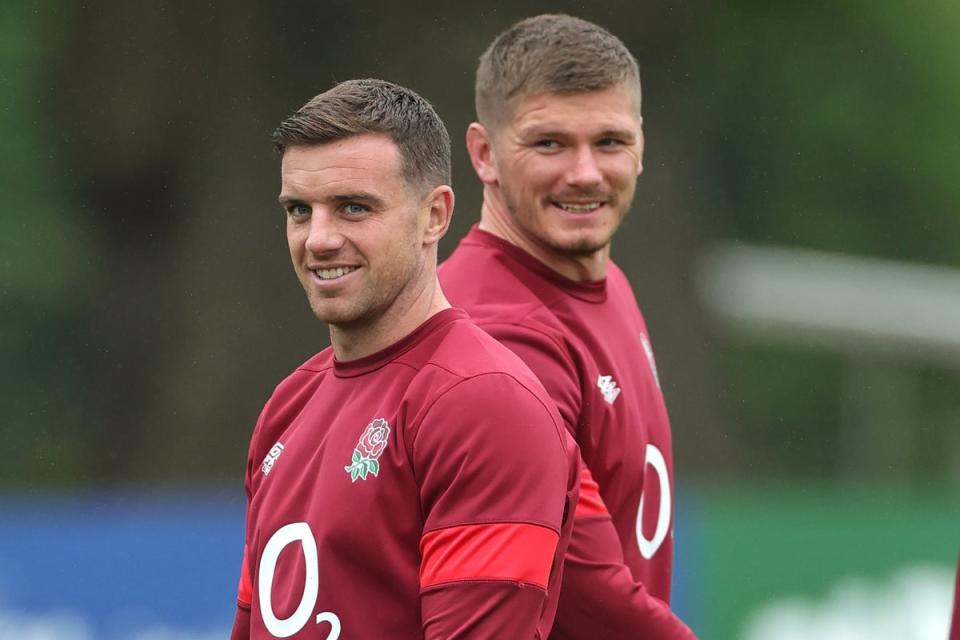 George Ford and Owen Farrell will start together at 10 and 12 for England this weekend  (Getty Images)