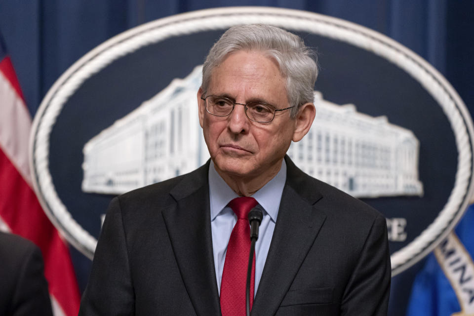 Attorney General Merrick Garland 