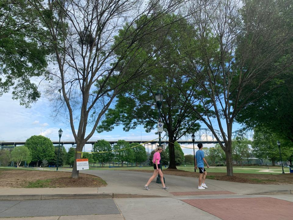 chattanooga coronavirus closed park