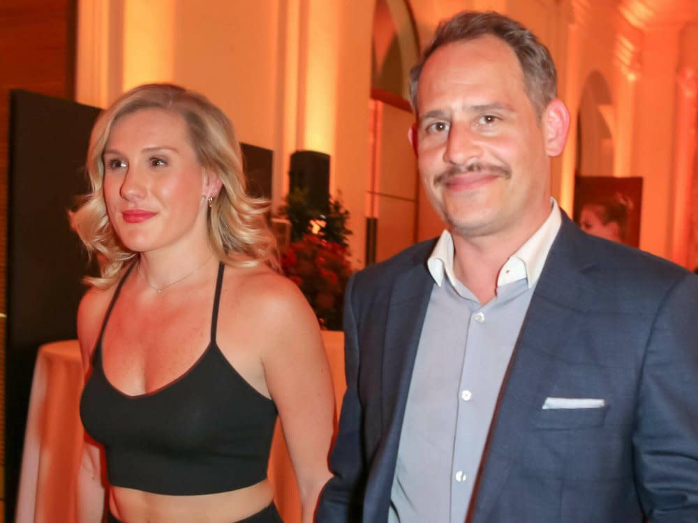 Moritz Bleibtreu und seine Saskia in Wien auf einer Veranstaltung (Bild: imago/K.Piles)