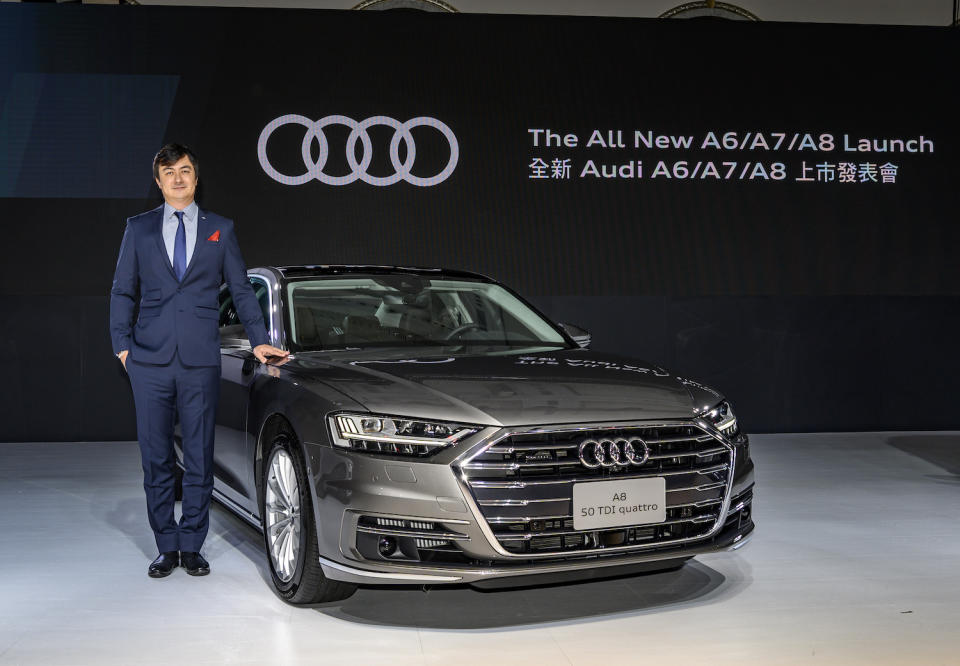 台灣奧迪日前一口氣發表新世代 A8、A7 Sportback、A6 及 A6 Avant，總裁 Matthias Schepers 同步介紹整頓公司的「三大策略」。