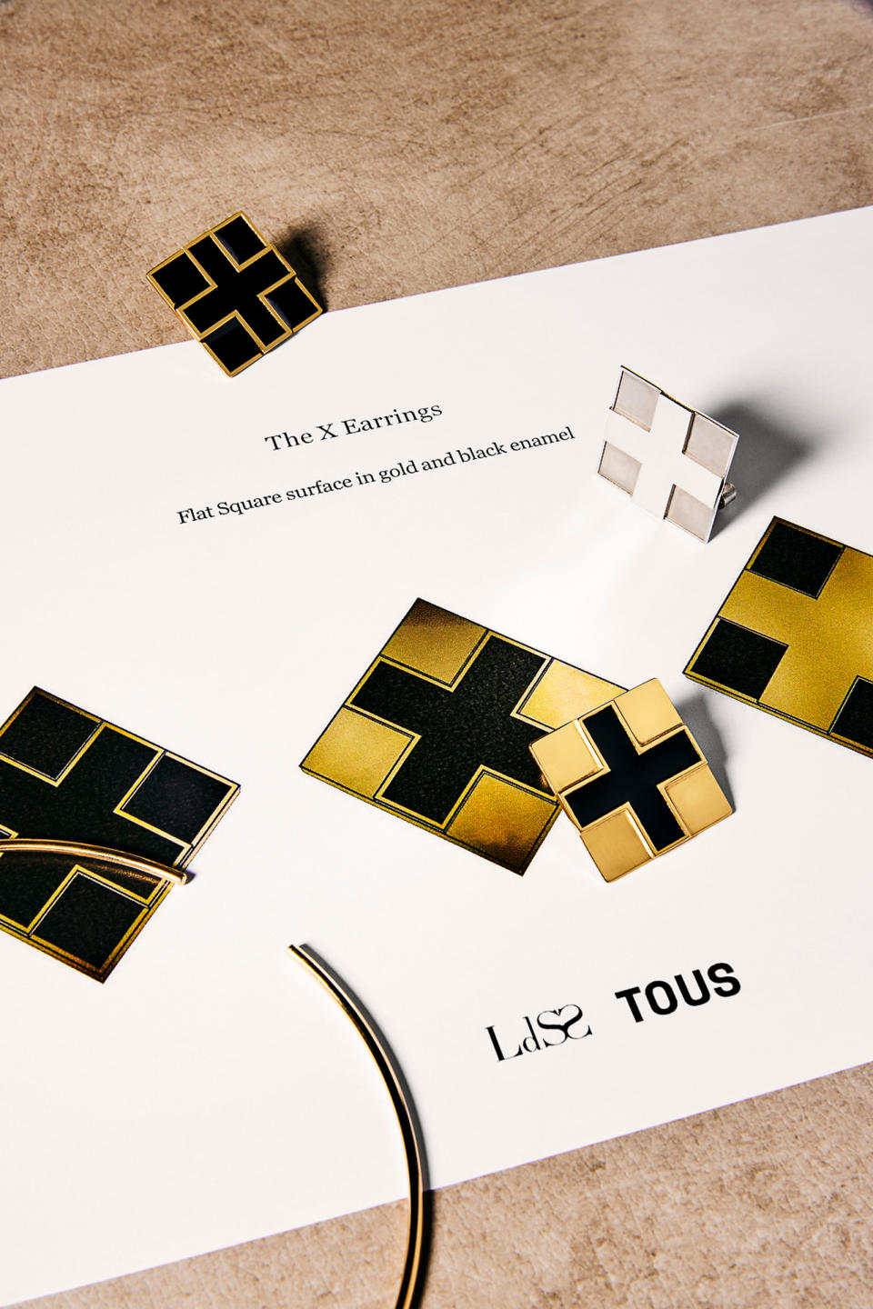 “I’m very excited because for the first time ever, my collection will feature a line of fine jewelry that I’ve developed along[side] Spanish jeweler Tous.” — Ludovic de Saint Sernin