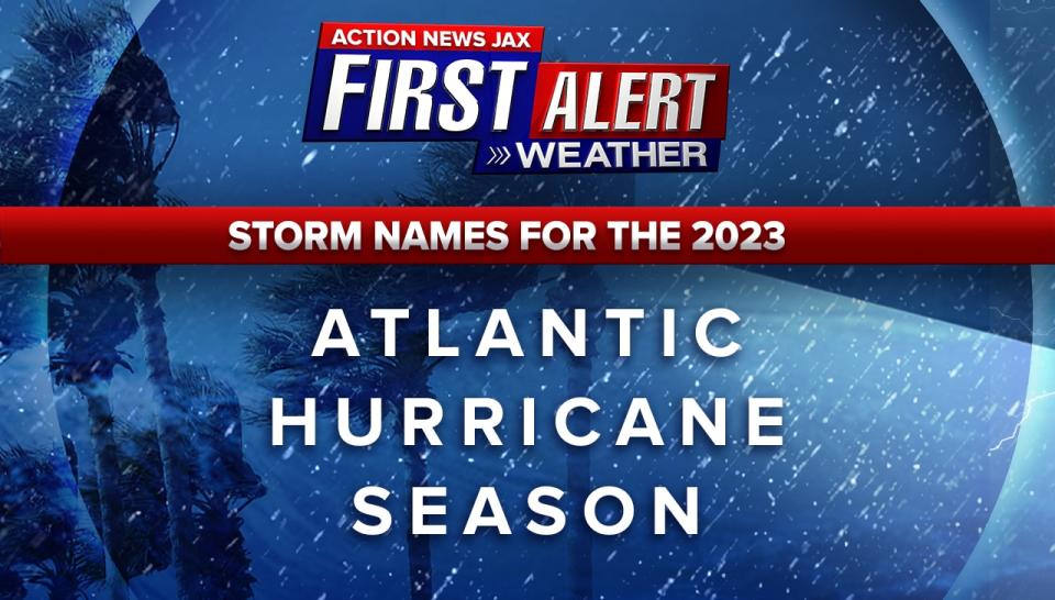 These are the names for storms that develop during the 2023 Atlantic hurricane season.